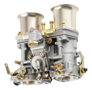 Framförgasare 40 IDF - Dubbelförgasare bensin - Universal för 4-cylindrig motor - Med lufttratt - 24,4×19×16,7 cm - 2300 g