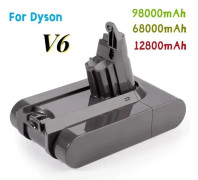 Reservbatteri V6 DC58 DC59 DC61 DC62 DC74 SV09 SV07 SV03 - Li-ion dammsugarbatteri - 21,6V 12800mAh hög kapacitet