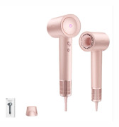 Hög Hastighet Jonisk Hårtork för Hemanvändning - Snabb Torkning & Temperaturkontroll Pink Pink