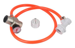 Tr21x4 CO2 Mini Gasregulator Fatadapter Tryckmätare Laddningskit Sodatillbehör