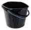 Plastbål svart 10 l