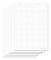 Sigel blädderblocksdyna MU165 Antal ark: 100 Kvadrat 68 cm x 98 cm Vit (MU165)