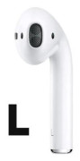 Original 1 st Vänster Hörlur Apple AirPods (2nd gen) - Ersättningsdel