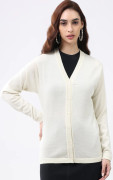 Monte Carlo Dam Regular Fit Enfärgad Kofta XL