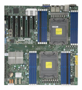 SUPERMICRO X12DPI-NT6 - Moderkort - utökad ATX - LGA4189-uttag - 2 CPU:n som stöds - C621A Chipuppsättning - USB 3.2 Gen 1 - 2 x 10 Gigabit LAN - i...