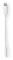 Lightning Adapter | Apple Lightning, 8-stifts | 3.5 mm Hona | Nickelplaterad | 0.10 m | Rund | PVC | Låda