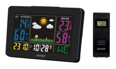 Denver WS-540B väderstation, svart