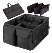 Bagagebox / Vikbar Organizer för Bil - Förvaring Svart