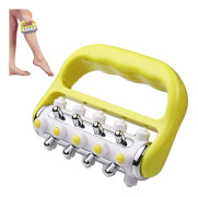 Fascia och anti-cellulit rullmassager muskelrulle fettborttagning gul