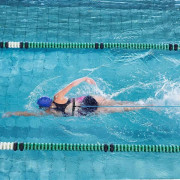 3m/ 4m Pool Simträningskoppel Slitstarkt Elastiskt Simträningsbälte Simmotståndsband Poolsimning Elastiskt Rep Motståndsband för Pooler black
