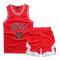 【BQ】Michael Jordan Nr 23 Basketlinne Set Chicago Bulls Barn Ungdom Uniform Röd - Perfekt Röd-Xin color:Red color:Red size:XS (110-120CM)