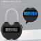 Smart Time Lock Lcd Display Time Lock Multifunktion Resa Elektronisk Timer, Vattentät Usb Laddning