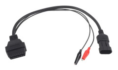 3-stift till OBD2 16-stifts adapterkabel Professionell bildiagnostikkontakt Passar för Fiat