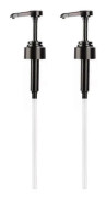 Silikon ostronsås extruder sirapsflaska pressmunstycken ketchup pressare manuell push-typ pump He 3.4cm