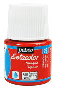Setacolor opak vermilion tygfärg 45 ml...