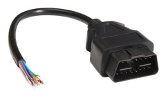 OBD2 förlängningskabel 16-pin hane 60 cm
