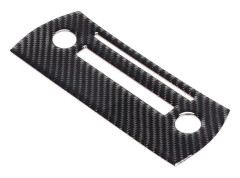 Kolfiber Bil Interiör CD Kontrollpanel Ram Trim Cover Passar för Lexus NX 200 200t 300h 14-19