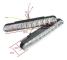 2x 12W 30 LED Blinkande Varselljus för Bilar - Vit/Gul[DB] white light