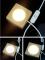 LED Display Base Crystal Glass Light Base Stand Wooden LED Display Stand for Art