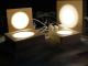 LED Display Base Crystal Glass Light Base Stand Wooden LED Display Stand for Art