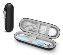 The outer shell of an electric toothbrush can store accessories
