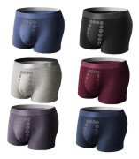 6-pack Energifältsterapi Herrunderkläder, Energifältsterapi Herrbyxor, Magnetisk Energifältsterapi