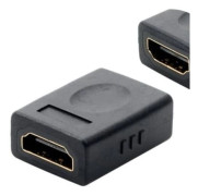 4K HDMI-koppling hona till hona, guldpläterad HDMI-adapterförlängare stöder 3D @60Hz HDR ARC kompatibel med bildskärmar, datorer, PS5, Xbox och 2-tums DVD-spelare