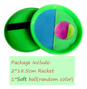 Sticky Toss & Catch Ball Set för barn - Utomhus strandleksak för familjekul och interaktion mellan föräldrar och barn green 18.5cm 1RQ