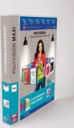 Insatspärm Maxivision A3-maxi 30 mm stående format, transparent