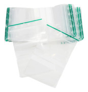Zip-påse med skrivfält 70x100 mm, 100-pack