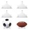 6-pack Akrylbollhållare, bollutställningsställ transparent sportboll organiserare basketboll fotboll volleyboll fotboll utställningsställ