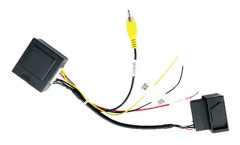 RGB-signal till () AV CVBS-omvandlare avkodare boxadapter passar för Golf 6 CC fabriksmonterad backkamera