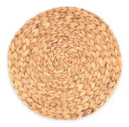 Seagrass placemat (woven water hyacinth) - 35 cm - Washed - DXGHC