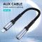 Lightning till 3,5 mm Aux Audio Jack Adapter för iPhone Mobiler - Svart