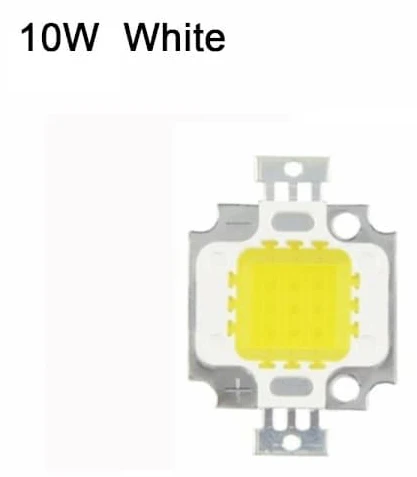 LED Chip Pärlor Lampa Pärlor 10WWHITE VIT - lager 10Wwhite 10Wwhite 10Wwhite