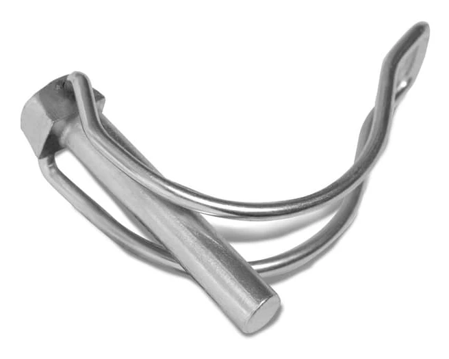 Förpackning med 10 böjbara sprintar 6,0 mm x 45 mm för Ø 40 mm rör [Förpackning med 10] Böjbara sprintar 6 mm x 45 mm