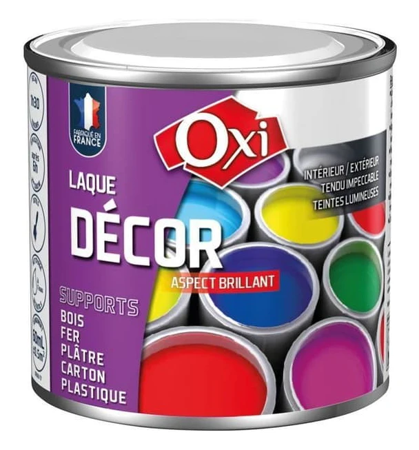 Lack dekoration - OXI - 60 mL - gentian - multi-underlag - stöt- och repbeständig