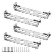 4 st Taklampafäste 90mm Hängande Ljustillbehör Takkronor Taklampa Basplatta Taklampsplattor Platta H