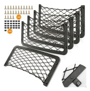 5-pack nätförvaring för husbil och bil, 36 x 18 cm, multifunktionellt tillbehör