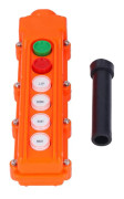 6-way Crane Controller Hoist Remote Control Station Switch 220V 500V