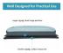 Pet Hair Remover Brush - Cat and Dog Hair - Professional Hair Remover for Sofa, Furniture, Carpet, Clothes, Blankets, Car, Bed (Blue Cycle)