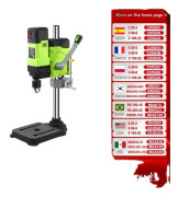 Drill, 800W Power, 0-2800 RPM Speed, Chuck Diameter Ø1.5-13mm, Working Travel 60mm, Max. Drilling Capacity Wood Ø30mm