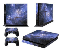 PS4 gamepad konsol värd helkroppsfärgade klistermärken, ljusa klistermärken, modeklistermärken -Stjärnhimmel-