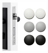 6-pack - 5 cm - Silikon - Dörrstopp - Väggskydd - Dörrhandtagsskydd - Självhäftande - Dörrhandtagsdämpare - Enkel installation