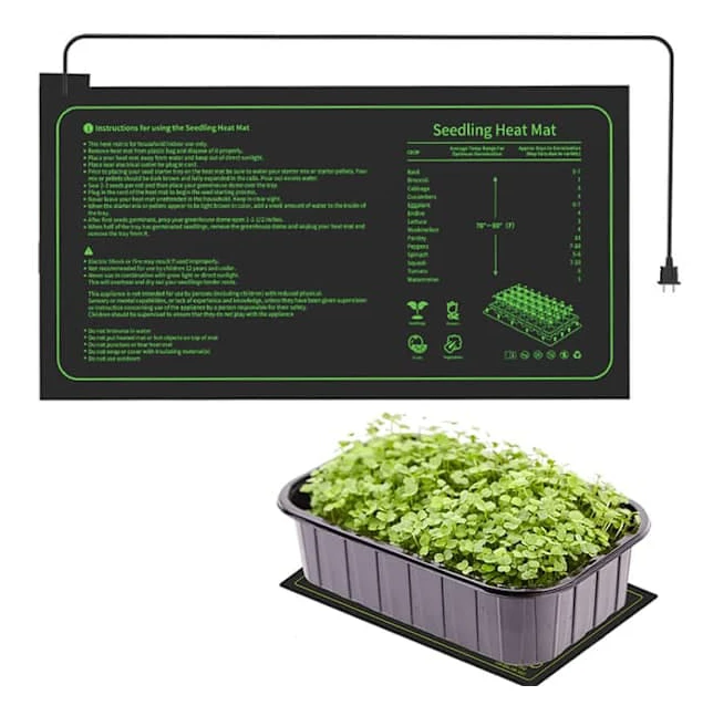 Värmematta för växter 25×52 cm Vattentät värmematta för plantor 20W (1 ST) 1PCS