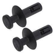 2-pack 95129884 Plastklämmor för hatthylla, ersättningssvivelklämma för bagagelucka