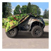 ATV-överdrag för utomhusbruk, vattentätt UV-beständigt kamouflage 210D-FY-