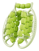 29-Roller Leg Massager, Roller Muscle Relaxer Leg Shaper, Annular Leg Massager - Green
