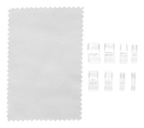 8pcs Ring Size Adjuster Transparent Loose Ring Size Reducer Adjustment Pad Jewelry Accessories