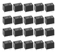 20 st Mini Elektroniska Reläer DC 12V